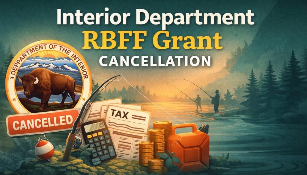 interior department rbff grant cancellation