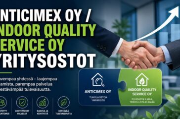 anticimex oy / indoor quality service oy yritysostot