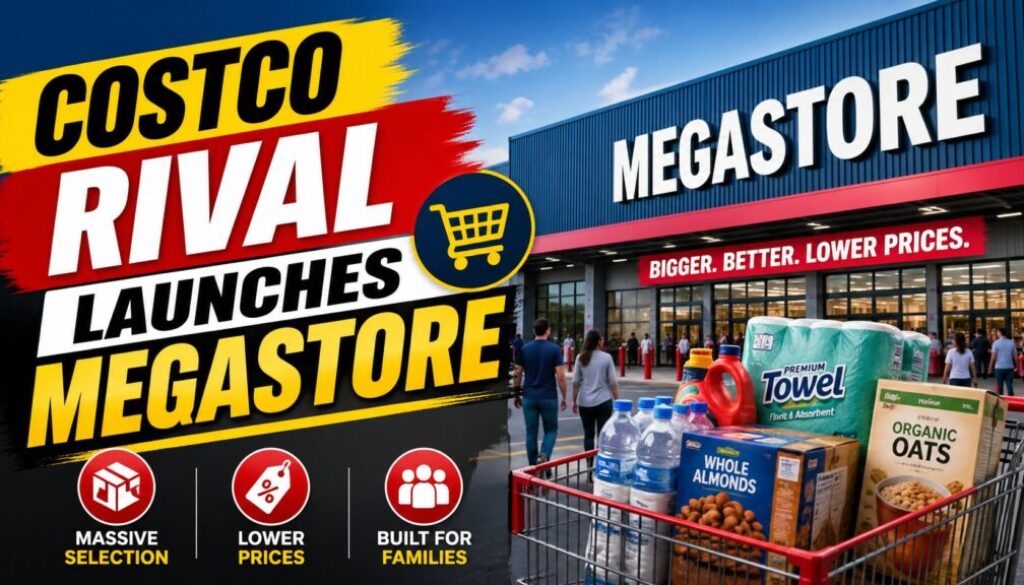 costco rival launches megastore