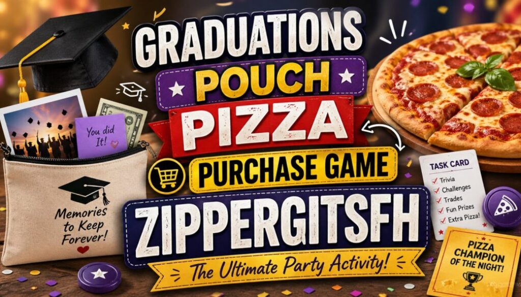 graduations pouch pizza purchase game zippergitsfh