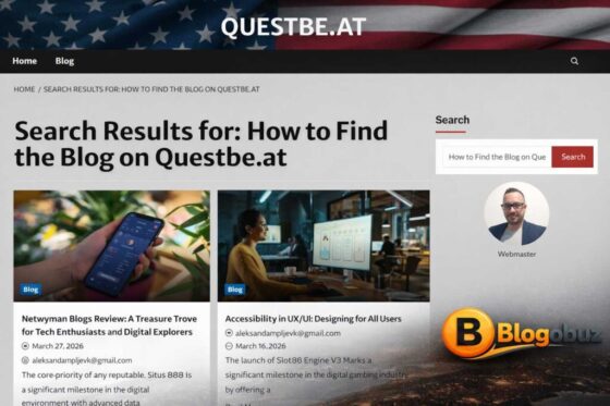 How to Find the Blog on Questbe.at